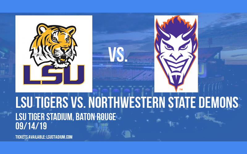 PARKING: LSU Tigers vs. Northwestern State Demons at LSU Tiger Stadium