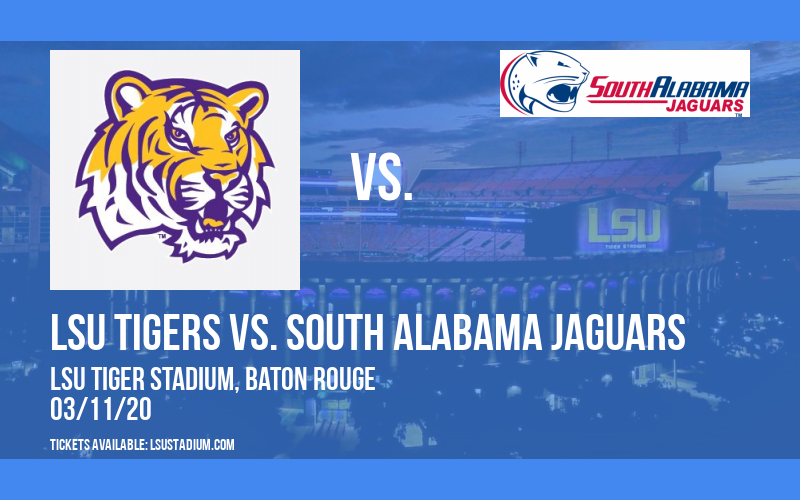 LSU Tigers vs. South Alabama Jaguars at LSU Tiger Stadium