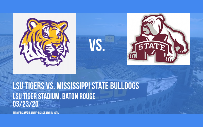 LSU Tigers vs. Mississippi State Bulldogs at LSU Tiger Stadium