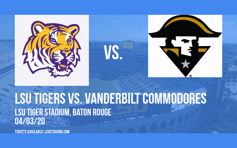 LSU Tigers vs. Vanderbilt Commodores at LSU Tiger Stadium