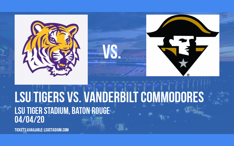 LSU Tigers vs. Vanderbilt Commodores at LSU Tiger Stadium