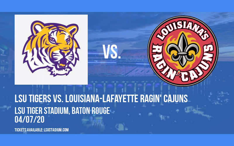 LSU Tigers vs. Louisiana-lafayette Ragin' Cajuns at LSU Tiger Stadium