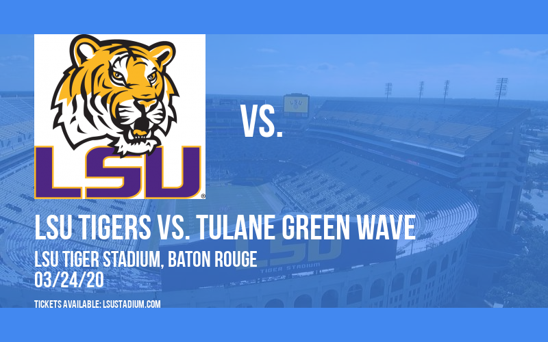 LSU Tigers vs. Tulane Green Wave at LSU Tiger Stadium