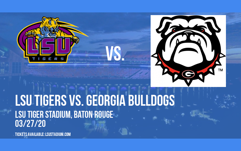 LSU Tigers vs. Georgia Bulldogs at LSU Tiger Stadium