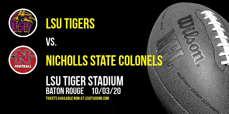 LSU Tigers vs. Nicholls State Colonels at LSU Tiger Stadium