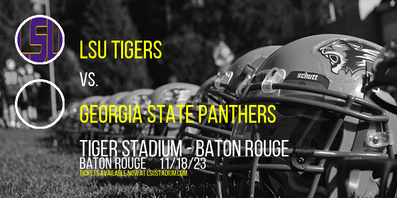 LSU Tigers vs. Georgia State Panthers at LSU Tiger Stadium