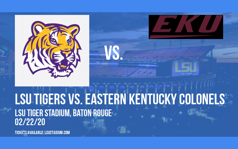 LSU Tigers vs. Eastern Kentucky Colonels at LSU Tiger Stadium
