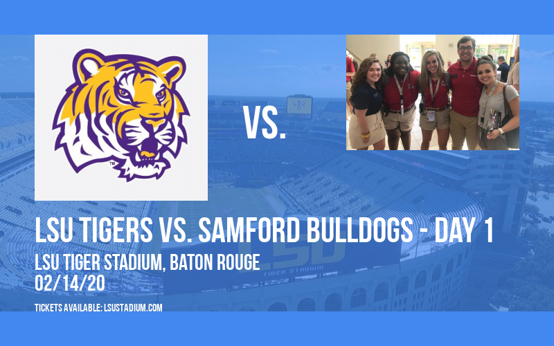 LSU Softball Invitational: LSU Tigers vs. Samford Bulldogs - Day 1 at LSU Tiger Stadium
