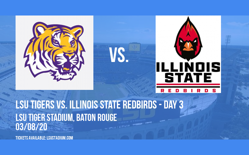 LSU Round Robin Softball: LSU Tigers vs. Illinois State Redbirds - Day 3 at LSU Tiger Stadium