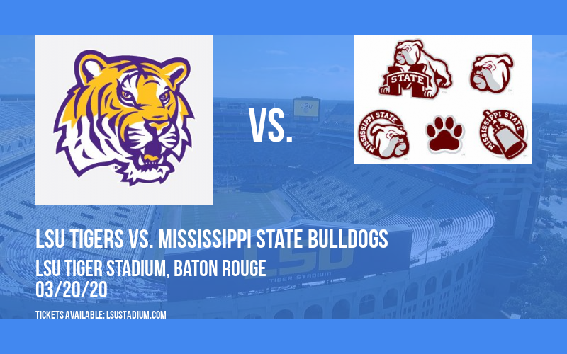 LSU Tigers vs. Mississippi State Bulldogs at LSU Tiger Stadium