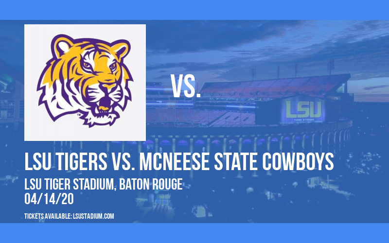 LSU Tigers vs. McNeese State Cowboys at LSU Tiger Stadium