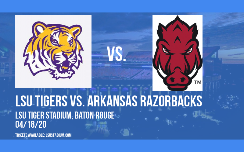 LSU Tigers vs. Arkansas Razorbacks at LSU Tiger Stadium